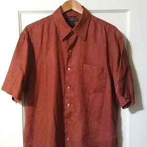 Red Express Short Sleeve Dress Shirt